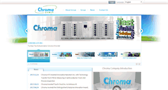 Desktop Screenshot of chroma-group.com